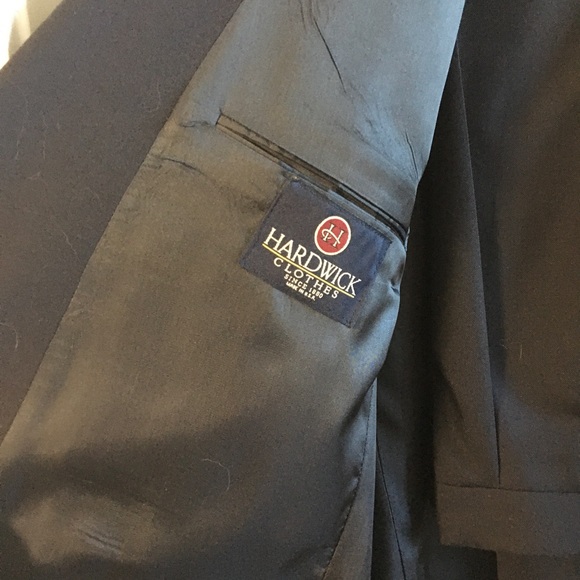 Hardwick Man’s Navy Blue Suit 48L / 40L NWT - Picture 4 of 15